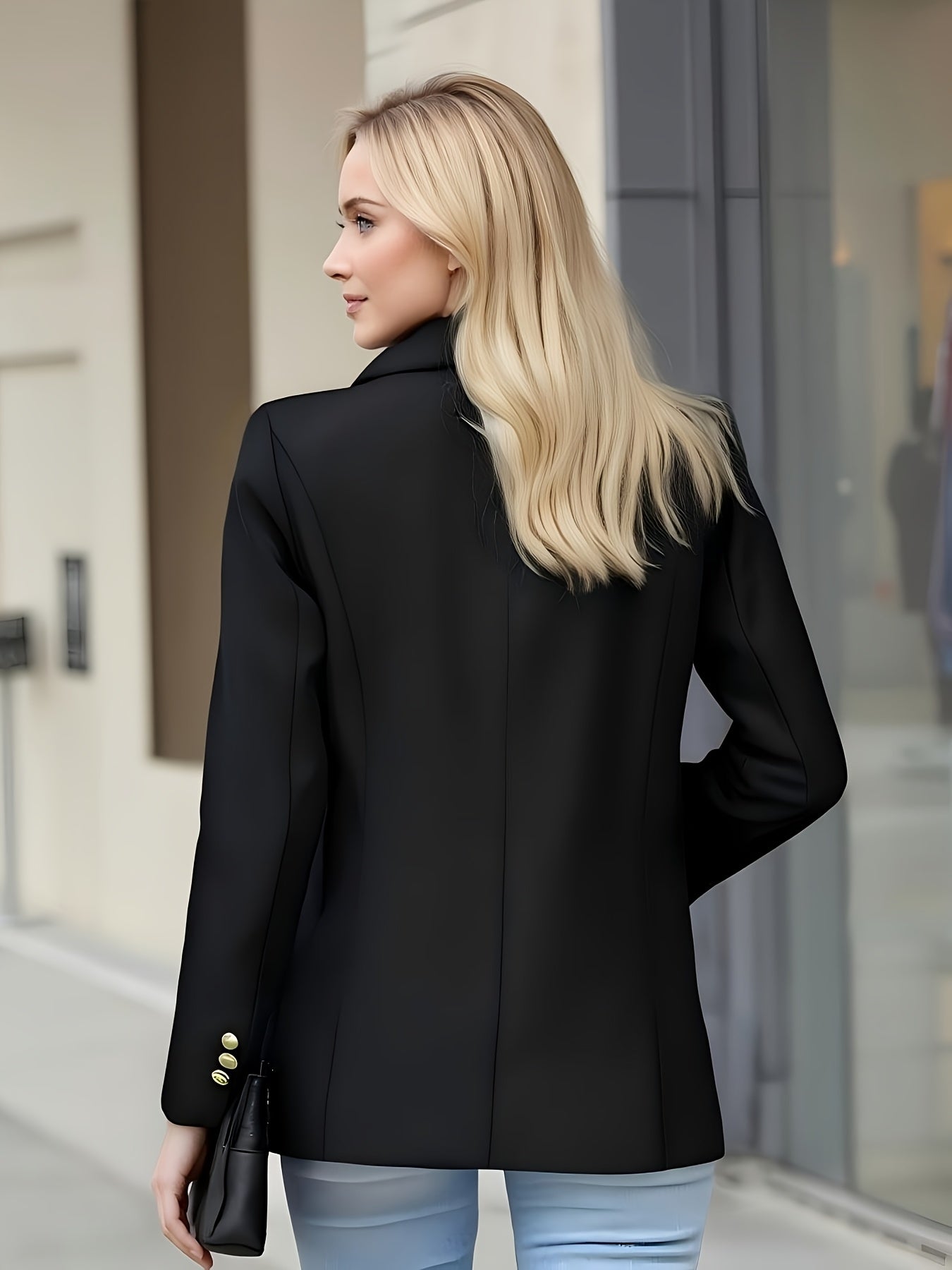 2025 թվականի նոր աշուն-ձմեռ կանացի բլեյզեր, առօրյա, պրոֆեսիոնալ կոստյումի բաճկոն կանանց համար, էլեգանտ, սովորական վերարկու, նորաձև, ճանապարհորդական հագուստ