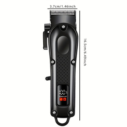 USB-ով լիցքավորվող էլեկտրական մազ կտրող մեքենա | Պրոֆեսիոնալ տնային վարսավիր | Փոխադրելի մազ կտրող մեքենա | Սև դիզայն | Մազերի կտրման նորաձև գործիք | Ժամանակակից մազ կտրող մեքենա | Կոմպակտ մազ կտրող մեքենա