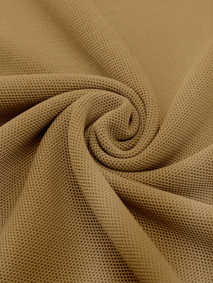 Creative Geometric Pattern Printed Shirt - Breathable Golf Top, Short Sleeve, Button Neck, Regular Pattern, High Quality Fabric, Slightly Elastic, Suitable for Tennis Sports and Business Occasions, Can Be Used as a Gift - ayq