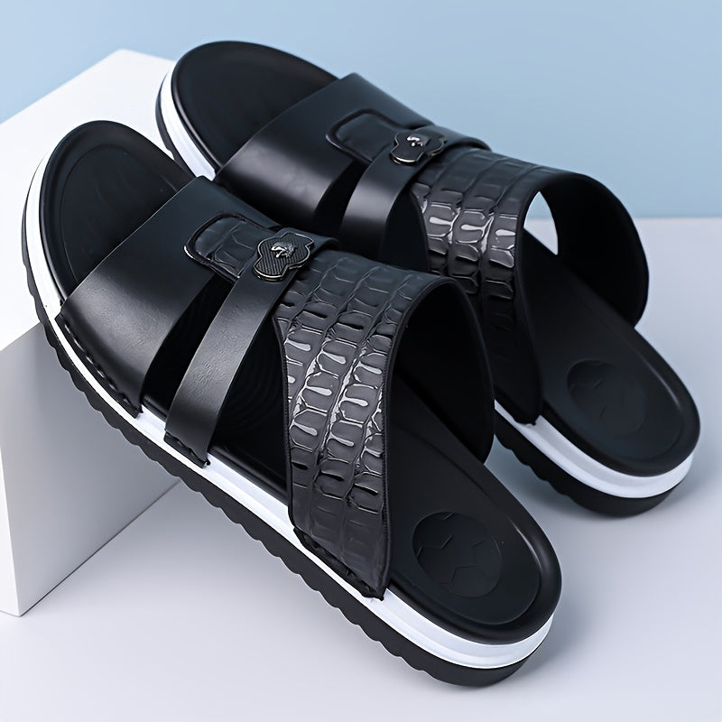 Men's Lightweight Breathable Casual Slip-On Sandals for Summer