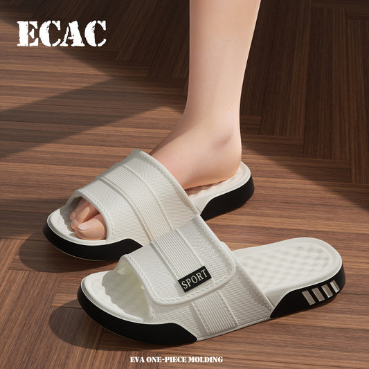 Men's Summer Flat Sandals with Thick Soles, Comfortable and Soft, Casual and Simple, Fashionable and Versatile, Thick Sole Trend, Street Style, Men's Sandals. - ayq