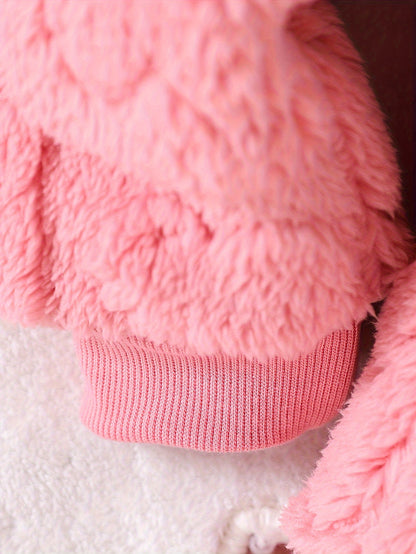 3 հատ աղջիկների համար նախատեսված մանկական նորաձև, առօրյա, ժակարդի սրտաձև փափուկ գլխարկով բաճկոն և սրտաձև ասեղնագործված փափուկ վերնաշապիկ և ժակարդի սրտաձև փափուկ լարով տաբատ՝ աշուն/ձմեռ, իդեալական է բացօթյա օգտագործման համար։