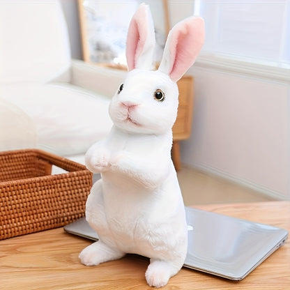 Toy Figure Doll: Lifelike Rabbit Plush Toy, Adorable Rabbit Plush Animal, Perfect for Video Game Fans, Birthday Gifts, and Easter Decorations, Plush Figures