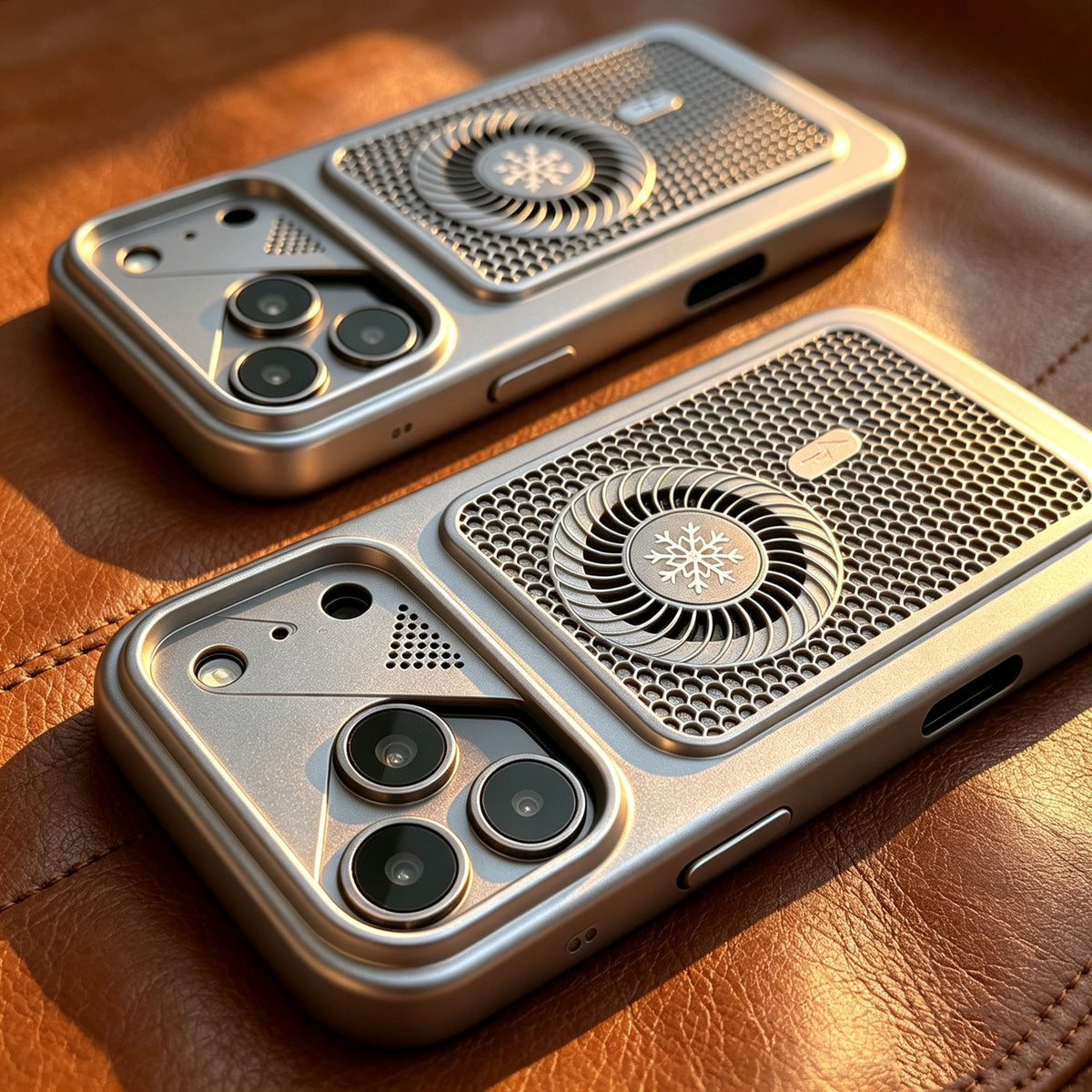 Matte Cooling Mesh Phone Case for iPhone 11-18 Pro Max Magsafe