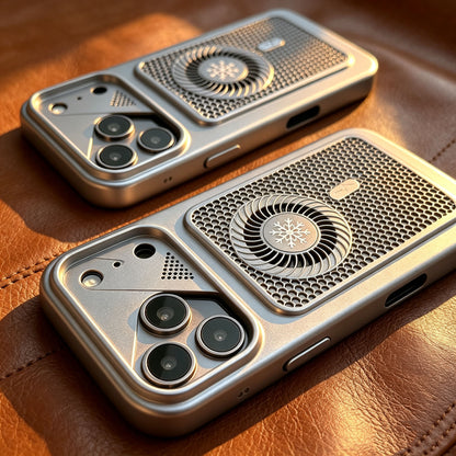 Matte Cooling Mesh Phone Case for iPhone 11-18 Pro Max Magsafe