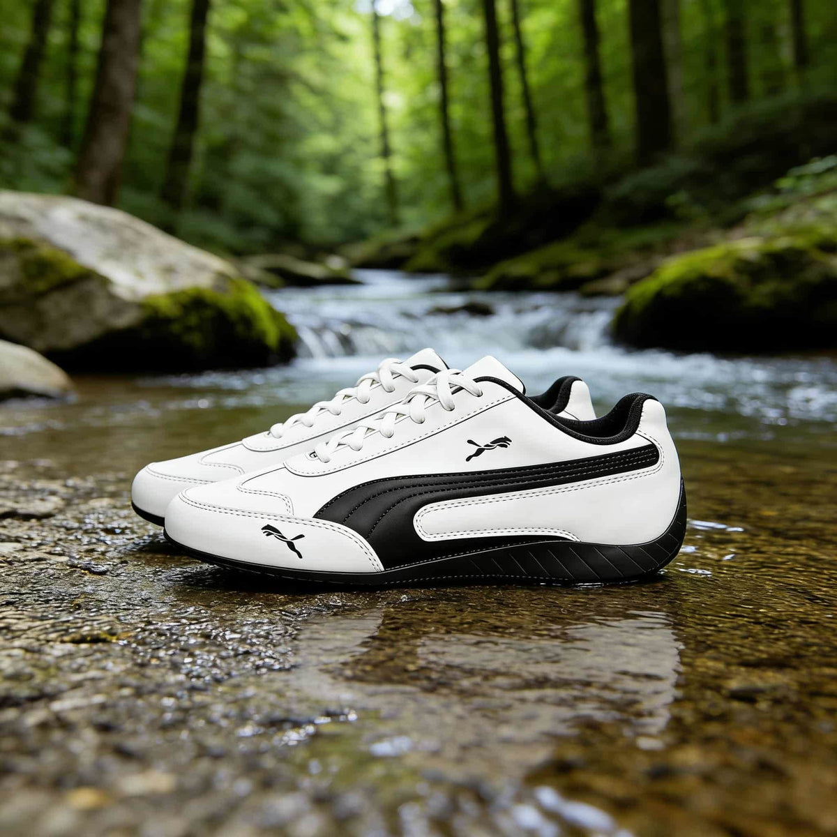 Unisex Lightweight Running Shoes with Cushioning and Rubber Sole