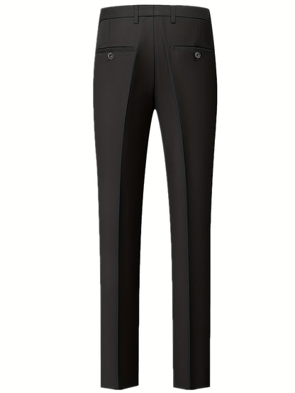 Men's Suit Set 2pcs Suit and Trousers Versatile and Fashionable for Parties, Weddings and Ceremonies