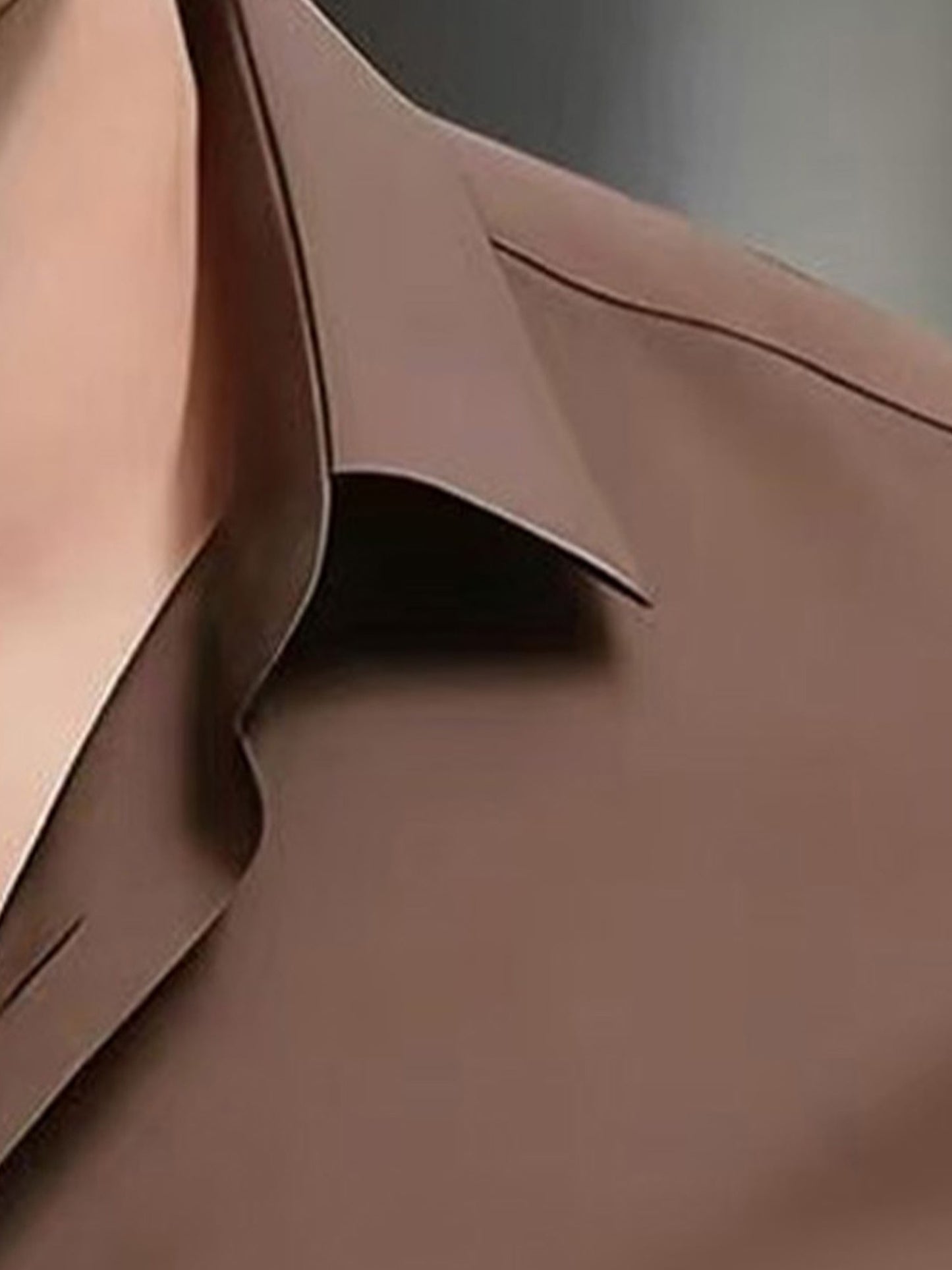 Men's Business Casual Shirt and Trousers Set - Polyester, All Season