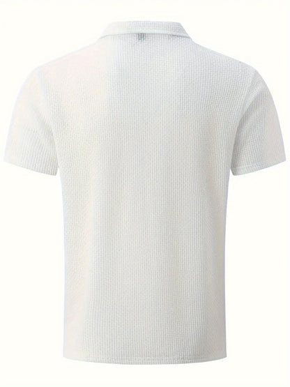 S144 Ankle Sprain Horse Print Golf Knitted Men'S Polo - ayq