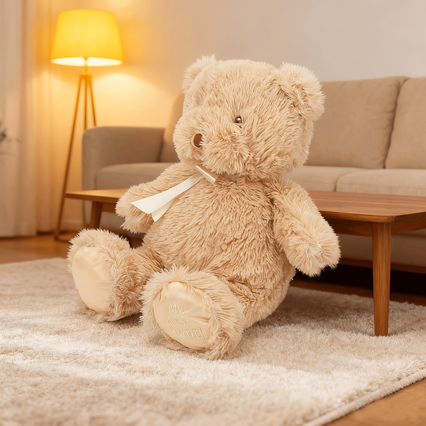 Մուլտֆիլմային արջուկ փափուկ խաղալիք խելոք փափուկ արջուկ տիկնիկներ զվարճալի ինտերակտիվ տիկնիկ հարմարավետ տնային բազմոցի դեկոր պլյուշ ննջասենյակի սեղանի զարդարանքի իրերի նվեր ընտանիքի և ընկերների համար