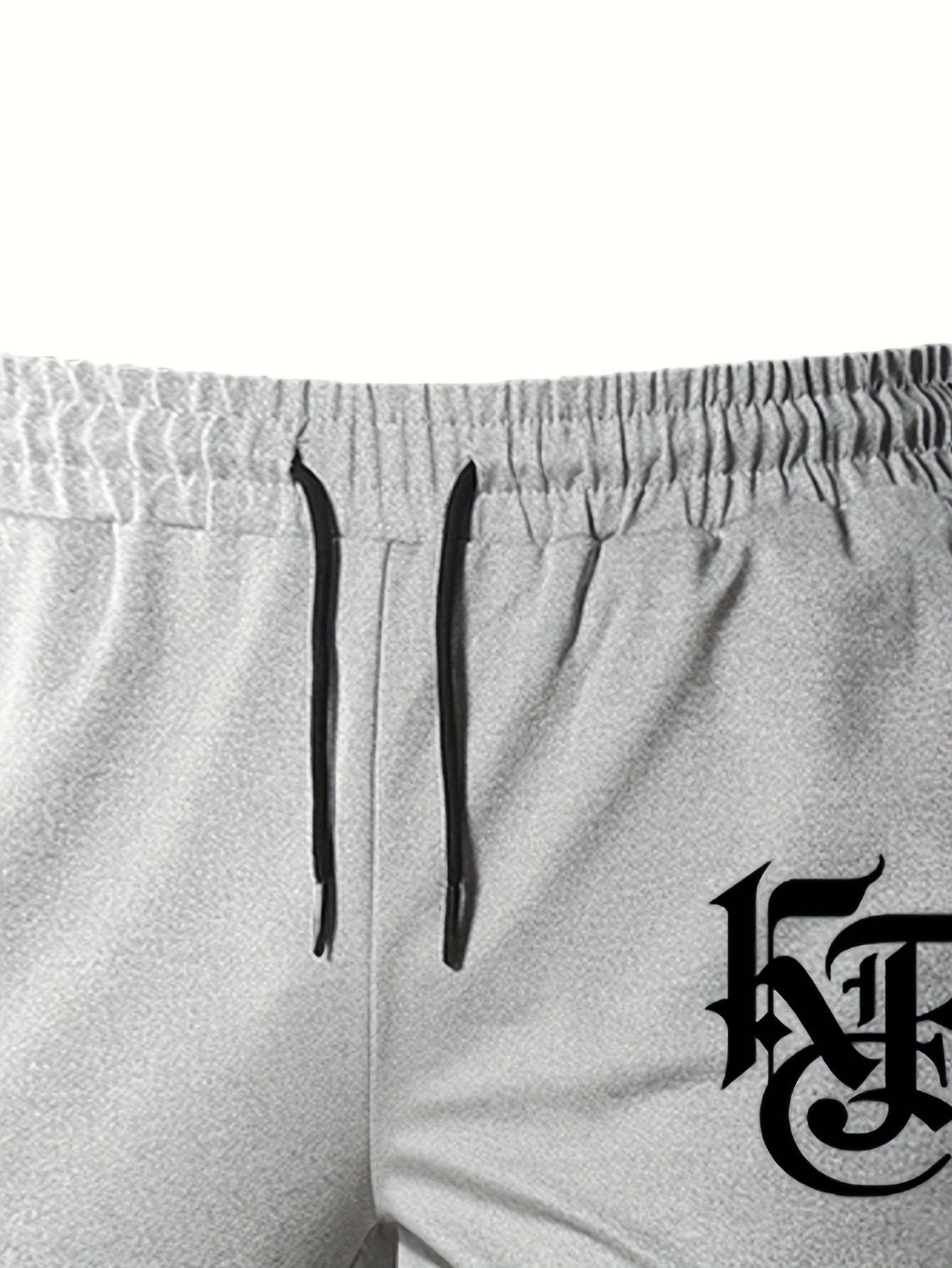 Casual Print Full-Zip Men'S Sportswear Set, Suitable for Gym Workouts And Running, Includes a Long-Sleeve Stand-Up Collar Jacket And Elastic Waist Joggers in a 2pcs Set