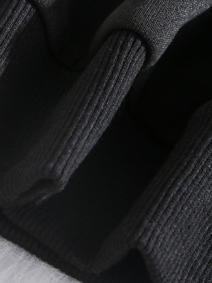 Women'S Christmas Hoodie - Thick Fleece-Lined Winter Sweatshirt with Deer & Snowflakes, Plaid Santa Hat Design, Cozy Casual Pullover for Holiday Party Outfits