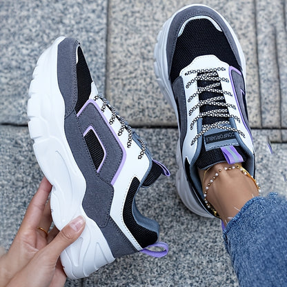 Women's Breathable  Comfortable Sneakers - Stylish, Versatile Casual Shoes for All Seasons, Non-Slip EVA Sole
