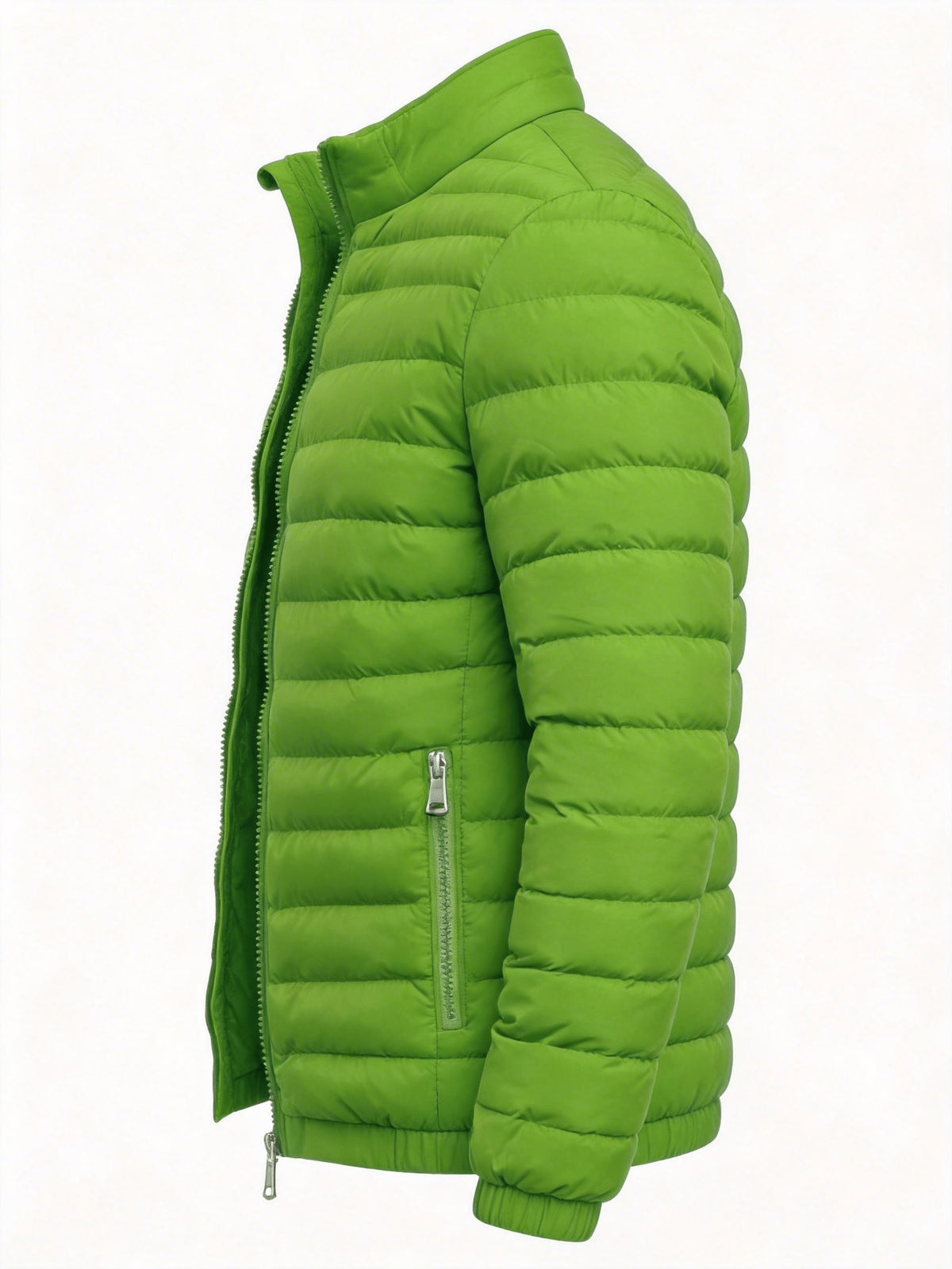 Men's Lightweight Windproof Casual Jacket with Stand Collar