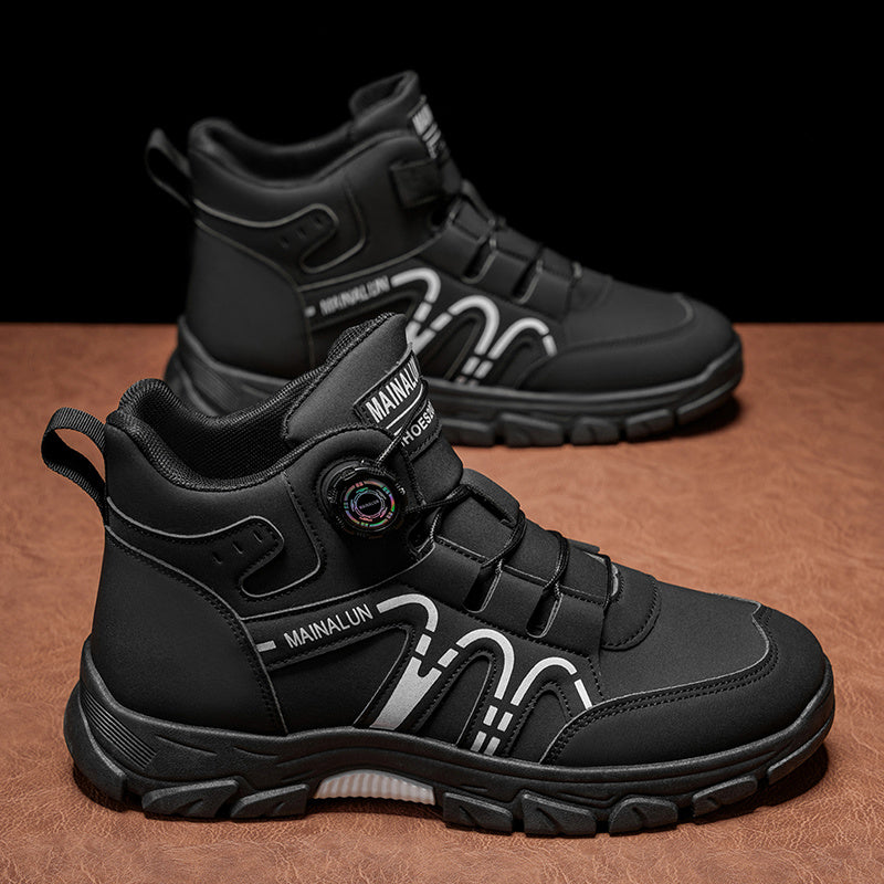 Men's Casual Chukka Boots for Hiking and Outdoor Use