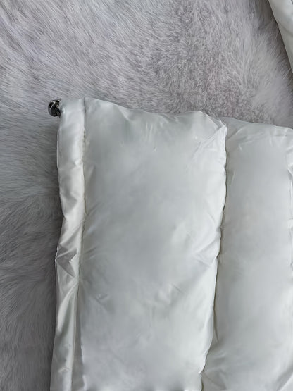 Կանացի նորաձև ձմեռային կայծակաճարմանդով և գլխարկով բաճկոն - ամենօրյա, հաստ վերնազգեստ գրպաններով, երկար թևքերով, չձգվող գործվածք, միագույն, 100գ/մ², իդեալական է ցուրտ եղանակի համար, ձմեռային հագուստ