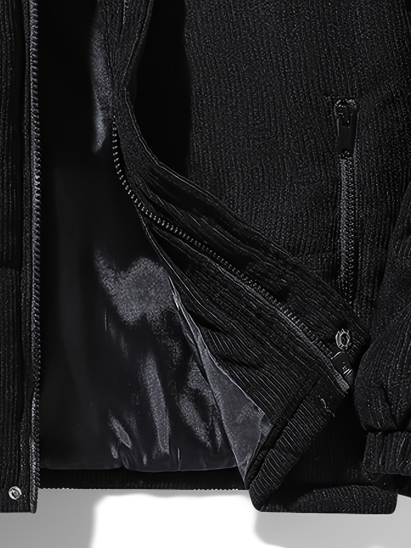 Men'S Heavyweight Winter Jacket - Thermal Insulated Cold Weather Coat with Full-Zip Closure, Front Zipper Pocket - Brown Outer Shell for Everyday & Formal Use - Non-Stretch Fabric Construction - Fall/Winter Outerwear, Winter