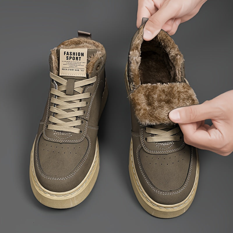 Men's Winter Casual Shoes - Comfortable & Stylish for Daily Wear and Outdoor Adventures
