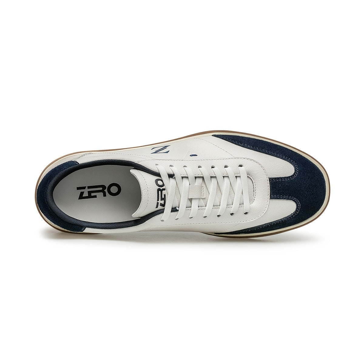 ZRO Men's Premium Leather Casual Sneakers for Spring/Fall