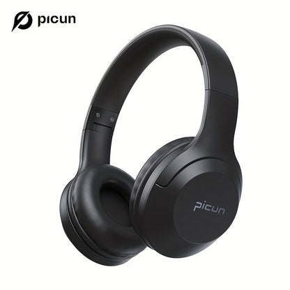 Picun B-01S անլար ականջակալներ, HD ստերեո ձայնով ականջակալներ ներկառուցված միկրոֆոններով, խորը բասով՝ 46 ժամ նվագարկման ժամանակ, HiFi ստերեո ծալովի թեթև ականջակալներ, TF/բջջային հեռախոսի/համակարգչի/տան համար։