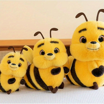 One Plush Bee Pillow, Perfect for Room Decor Or As a Birthday Gift