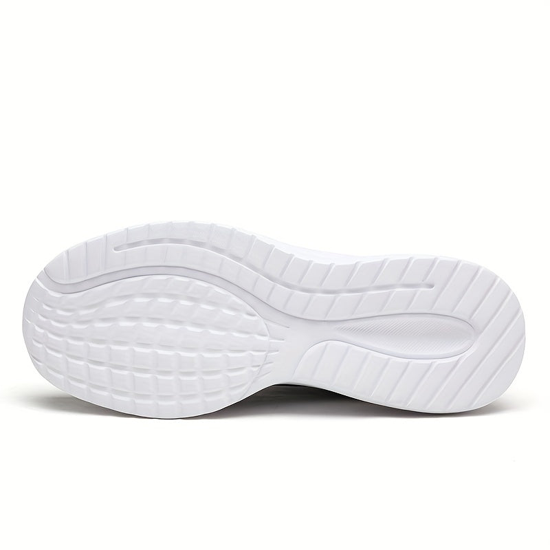 Men's Summer Lightweight Odor-Resistant Breathable Sneakers - Minimalist Lace-Up Training Shoes Suitable for Running, Gym & Casual Wear - Neutral Cushioning, Upper & Sole, Spring/Fall Transition Athletic Footwear - ayq