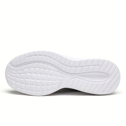 Men's Summer Lightweight Odor-Resistant Breathable Sneakers - Minimalist Lace-Up Training Shoes Suitable for Running, Gym & Casual Wear - Neutral Cushioning, Upper & Sole, Spring/Fall Transition Athletic Footwear - ayq