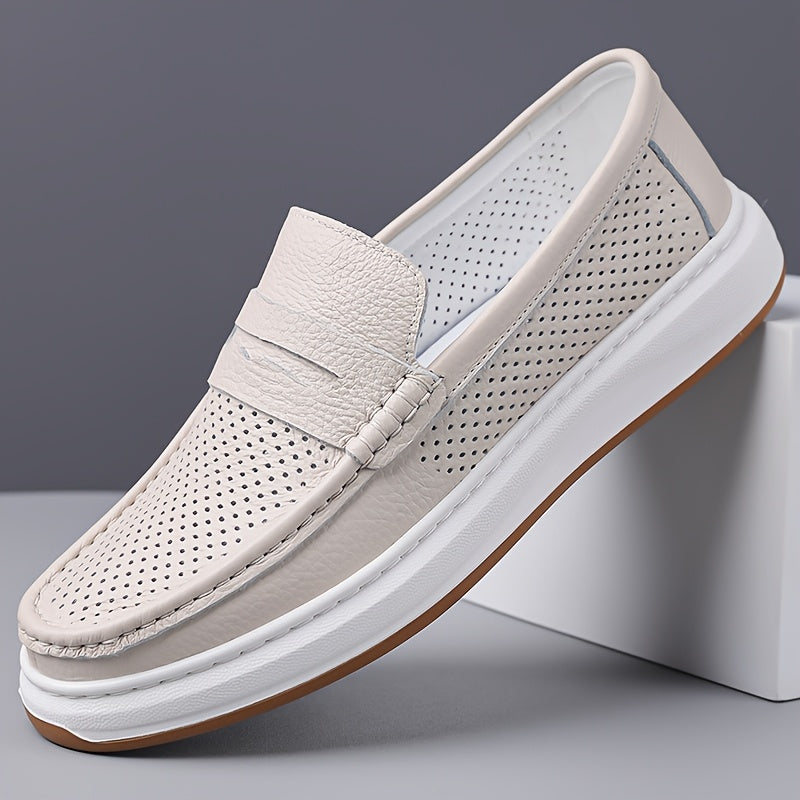 Men's Comfortable Business Casual Loafers with Non-Slip Sole