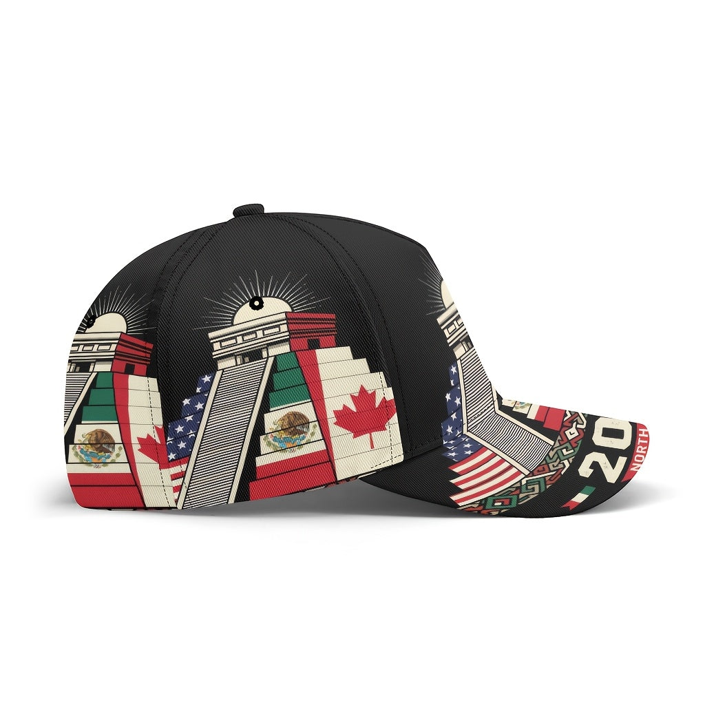 2026 FIFA World Cup Baseball Cap with Mascot Design