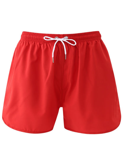 Men's Quick-Dry Swim Trunks with Paris Print, Lightweight & Comfortabl