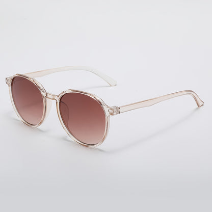 Unisex Rectangle Plastic Glasses with Face-Shaping Frames