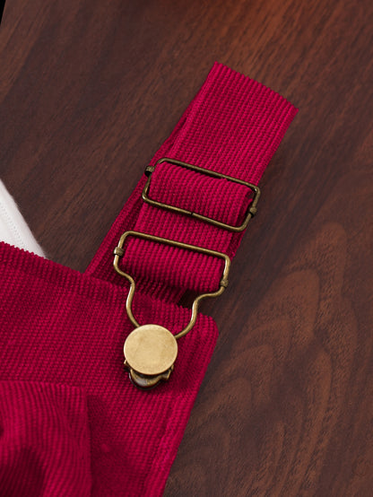 2 հատ մանկական ձմեռային հագուստի հավաքածու. Հարմարավետ փափուկ թևքերով զգեստ և A-գծի ժապավեն՝ օձիքով և ծոպերով զարդարանքով - փափուկ, տաք հագուստ լուսանկարահանումների համար, Սուրբ Ծնունդ (ձեռքով լվացվող), իդեալական է բացօթյա օգտագործման համար