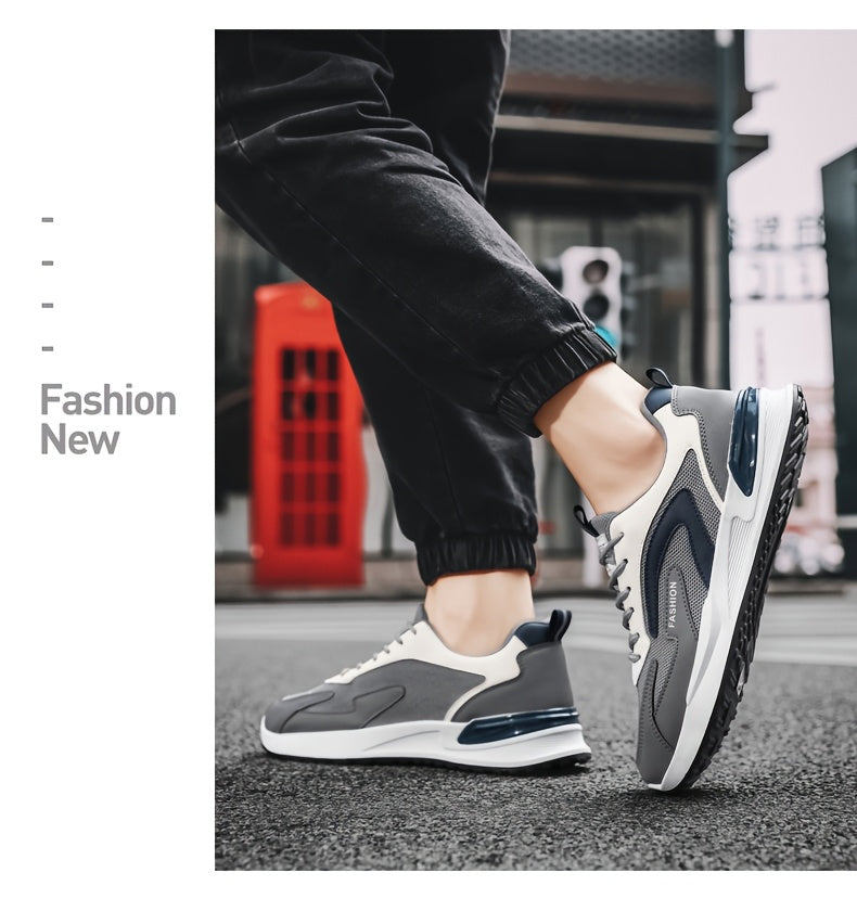 New Thick-soled Men's Sports Shoes, Versatile and Trendy, Forrest Gump Shoes, Dad Shoes - ayq