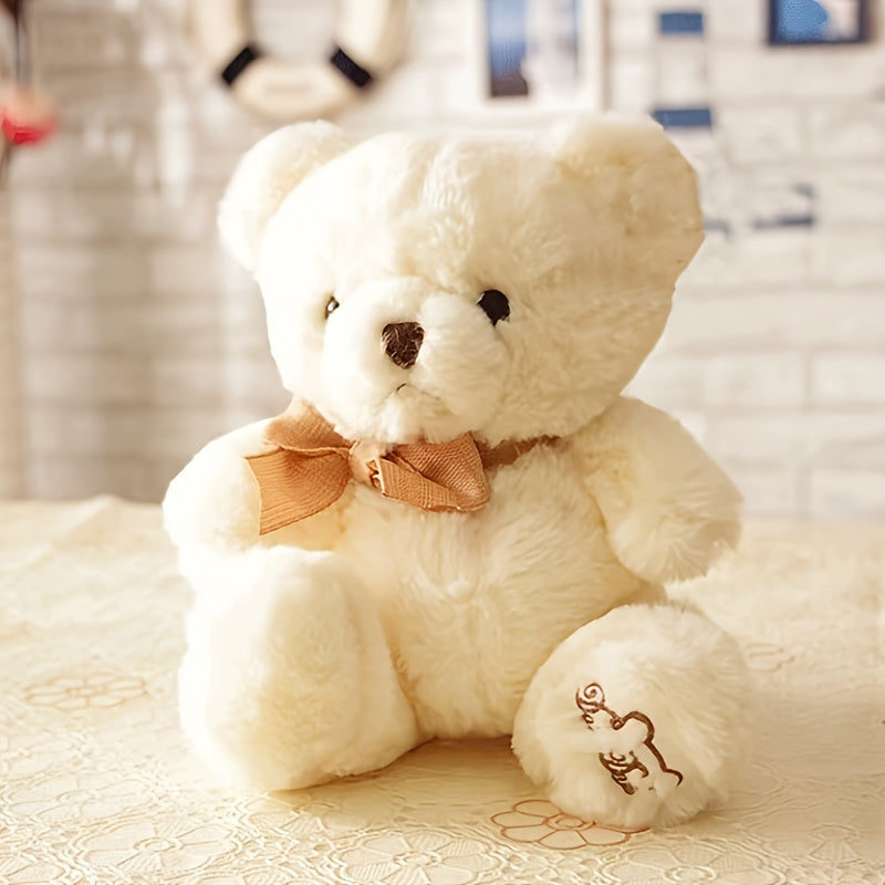 FLUFIHOOD Kawaii գրկախառնվող արջուկ՝ ռեալիստական ​​փափուկ խաղալիք կենդանի արջուկով, գրկախառնվող նվեր Սուրբ Ծննդյան, ծննդյան օրվա, տան համար և փափուկ խաղալիքներ