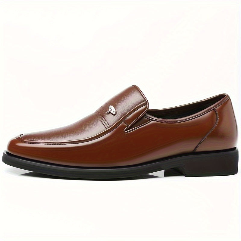 Men's Casual Loafers Slip-On Business Office Shoes