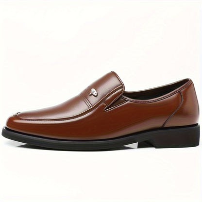 Men's Casual Loafers Slip-On Business Office Shoes