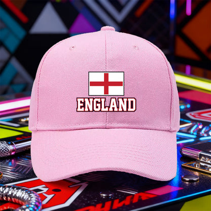 Lightweight England Flag Baseball Cap for Men & Women