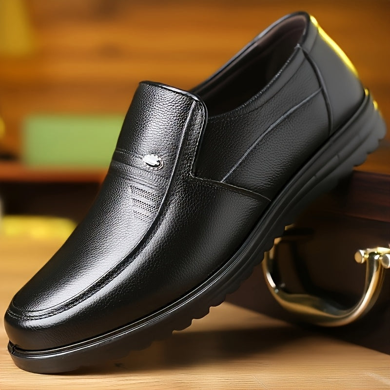 Men's Casual Oxford Shoes with Lightweight Wear-Resistant Sole