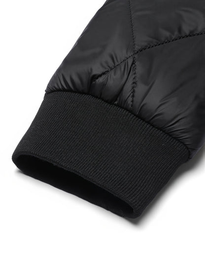 Men's Casual Baseball Collar Jacket - Warm Windproof Fall Coat