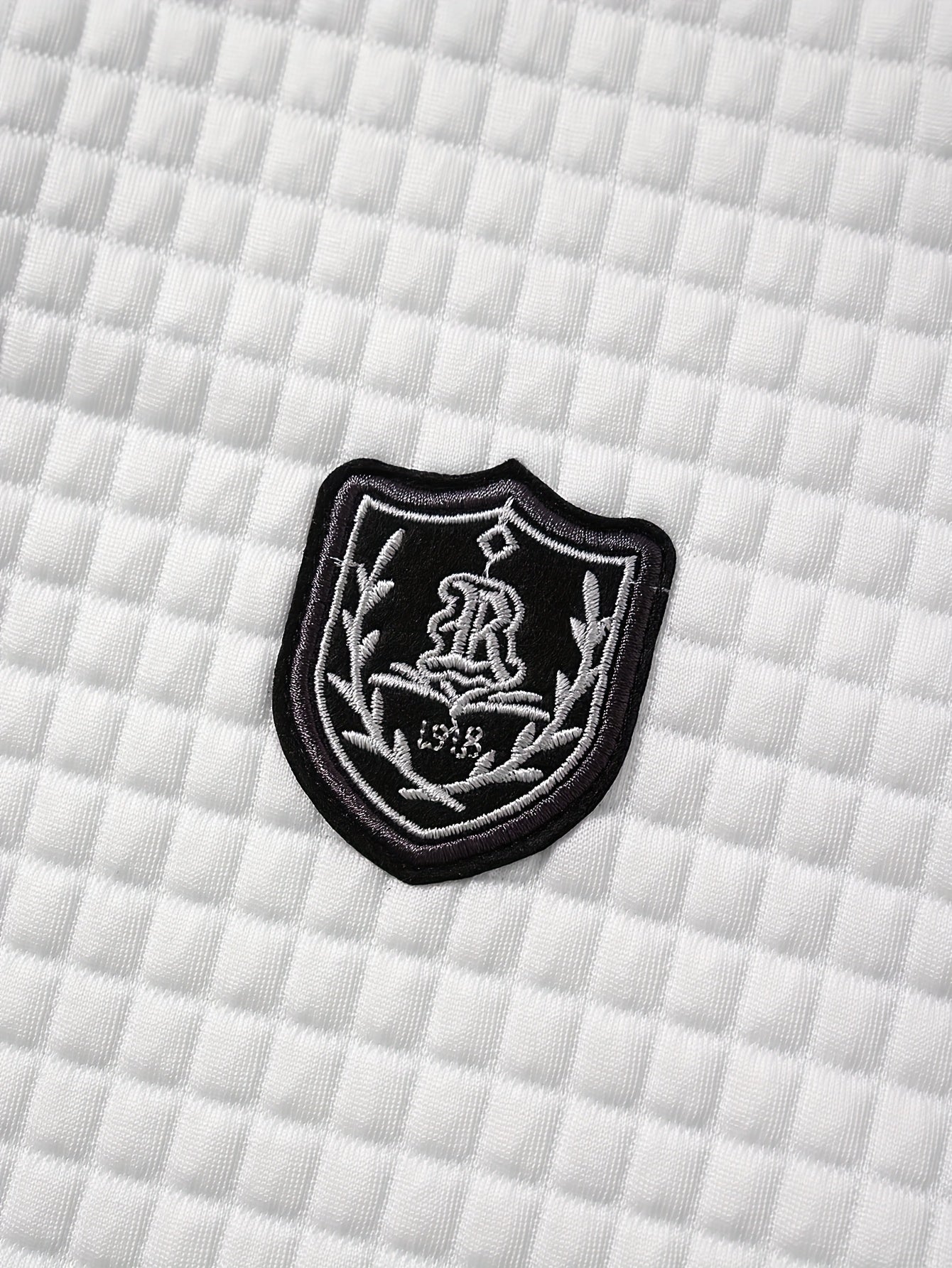 Men's Lightweight Moisture-Wicking Short Sleeve Shirt - Breathable Stretch Fabric, Henley Neck Casual Button-Up for Gym, Summer Outings & Parties (White) - ayq