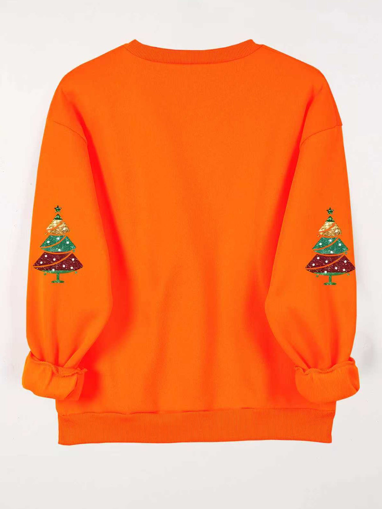 Women'S Glittery Snowman & Santa Hat Print Sweater - Winter Warmth with Red & Snowflakes, Round Neck Casual Sweater for Fall & Winter, Cozy Holiday Outfit For Christmas & New Year's, Christmas Sweater, Seasonal Fashion, Festi