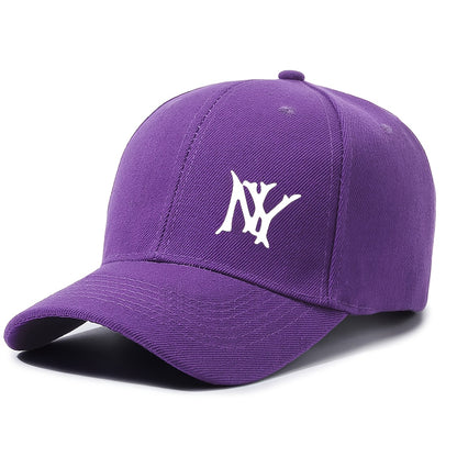 Unisex Adjustable Lightweight Polyester Baseball Cap with Buckle