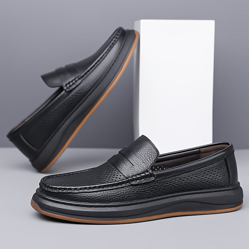 Men's Comfortable Business Casual Loafers with Non-Slip Sole
