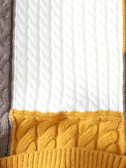 Տղամարդու սվիտեր - շագանակագույն/ - երկար թևքերով, վզնոցով, աշուն/ձմեռ, գրասենյակ, երեկույթ, առօրյա - հեշտ խնամվող, պաշտոնական և առօրյա սվիտեր տղամարդկանց համար