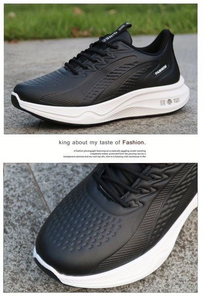 Men'S Shoes for Autumn And Winter, Versatile Work Shoes, Trendy And Fashionable, Non-Slip, Lightweight Sports Shoes for Students, Running Shoes for Boys - ayq