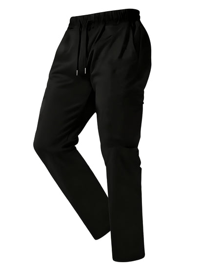 Men's Casual 3-Piece Polyester Sportswear Set with Hoodie
