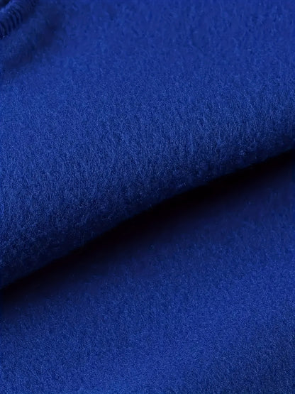 Men's New Year's Eve Fireworks Print Hooded Sweatshirt - Happy New Year Back Design with Adjustable Drawstring Hood, Loose Fit Streetwear Pullover, Warm Winter Casual Sweater for Parties & Casual Attire (Machine Washable), Re