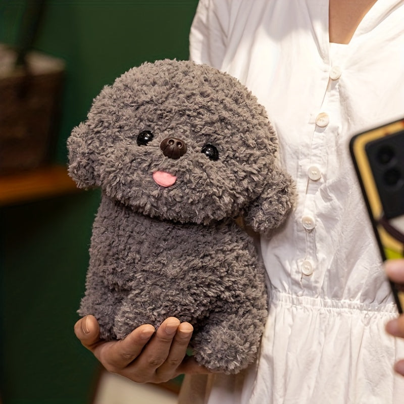 Creative Plush Toys, Adorable Teddy Bears Available in Two Colors, Perfect Gift, Non-Electric