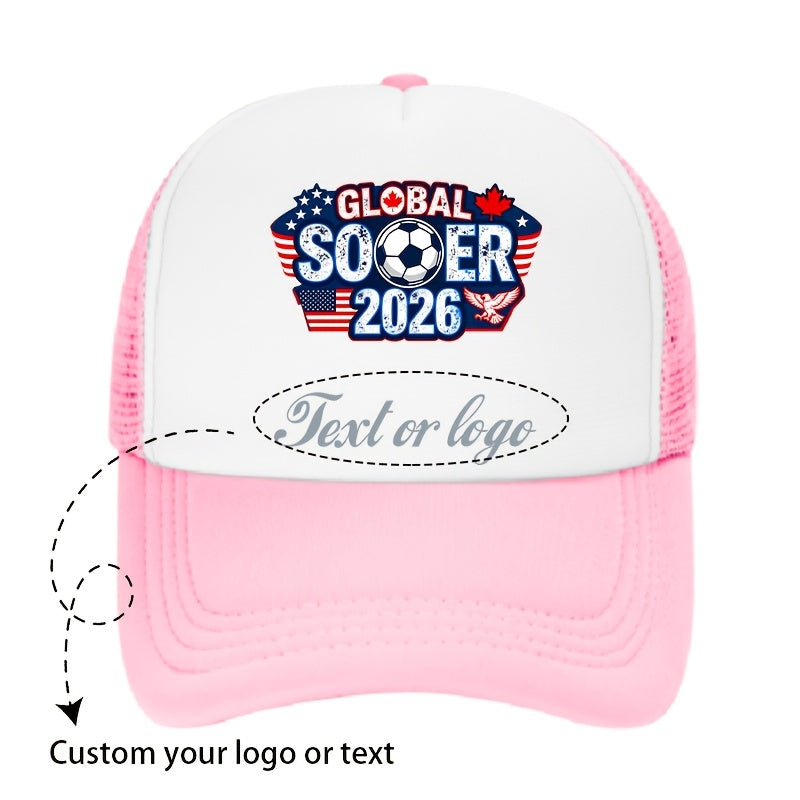 Custom FIFA 2026 Baseball Cap with Adjustable Buckle - Unisex Sports H