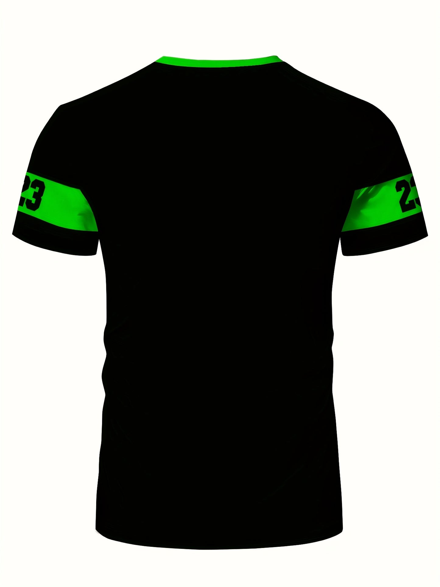 Men'S Racing Graphic T-Shirt - Bold Neon Green  Black Racing Car Design, Lightweight Breathable Fabric for Motorsport Events, Casual Streetwear - Chicago Dream Maker Inspired Casual Attire, Racing Jersey, Event Apparel, Spor